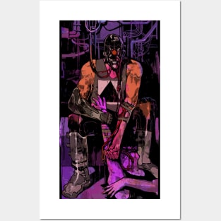 Temperance (Cyberpunk Tarot) Posters and Art